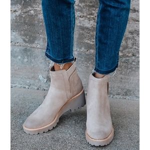 Dolce Vita Waterpoof Stone Suede Huey Boots